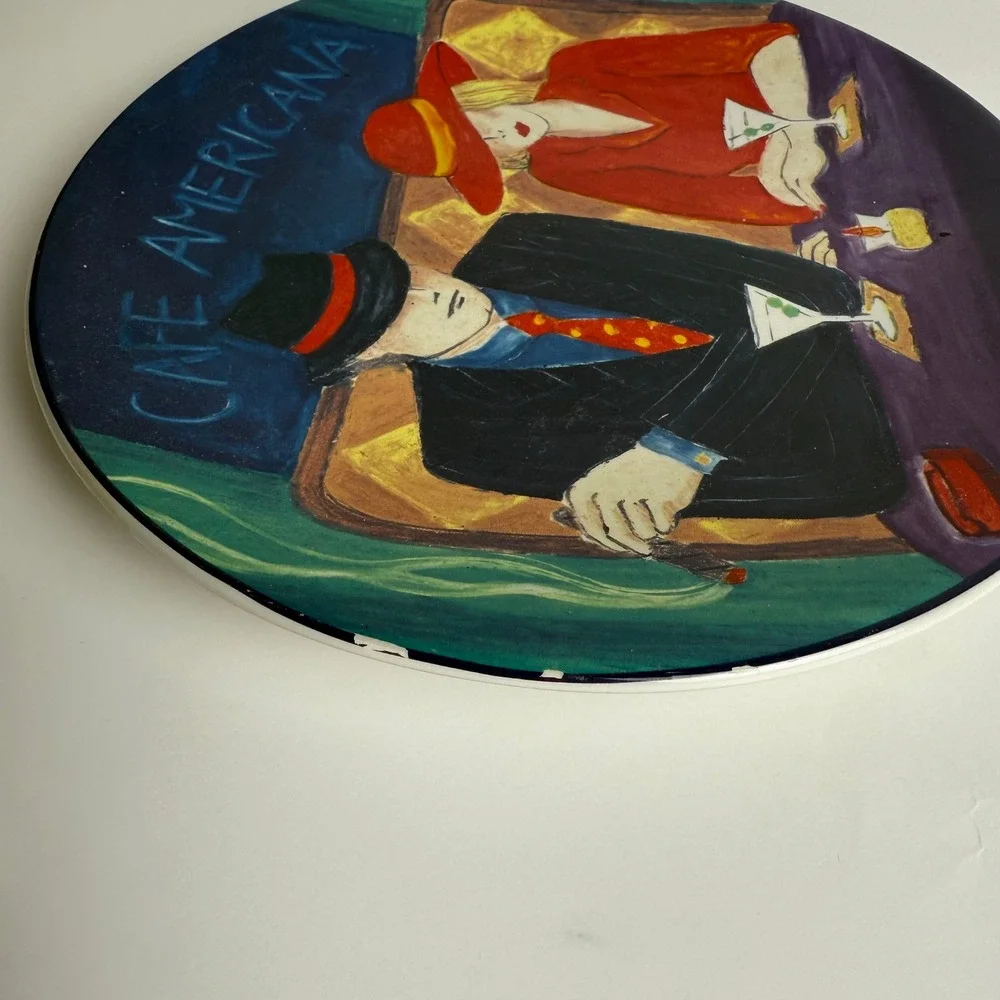 Sango Cafe Americana Salad Plate Lot of 2 8.25